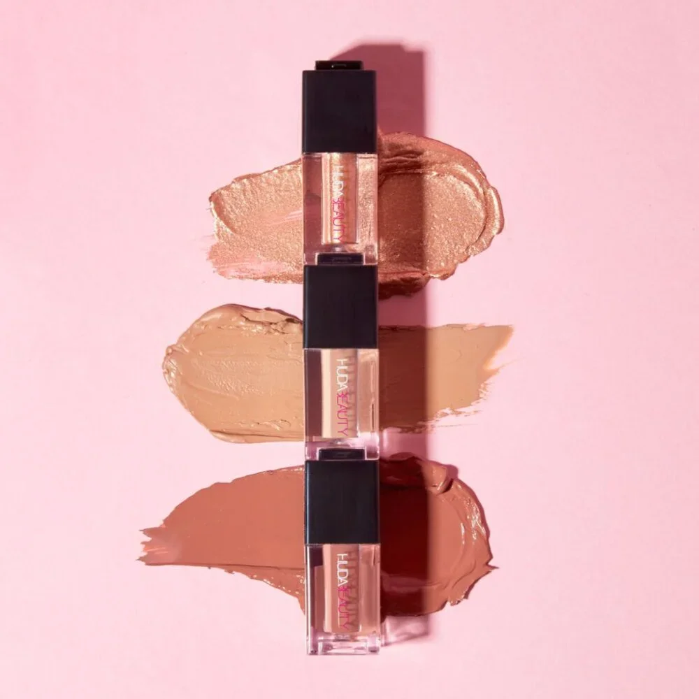 Huda Beauty Mini Matte & Metal Melted Shadows Warm Browns